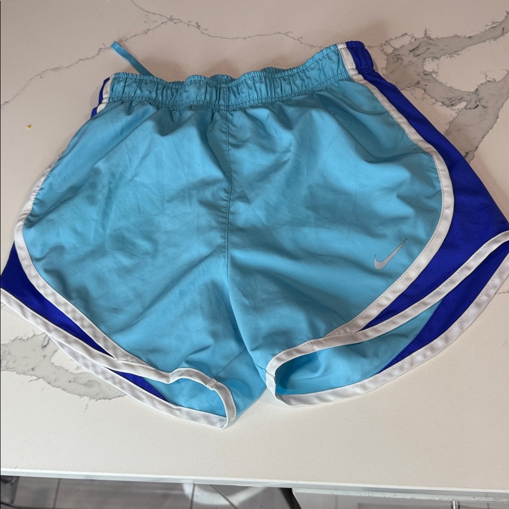 Nike Sky Blue Running Shorts EUC